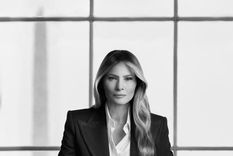 El retrato oficial de la primera dama de EE.UU., Melania Trump, fue hecho por la fotógrafa belga Régine Mahaux. Foto: Régine Mahaux/Casa Blanca