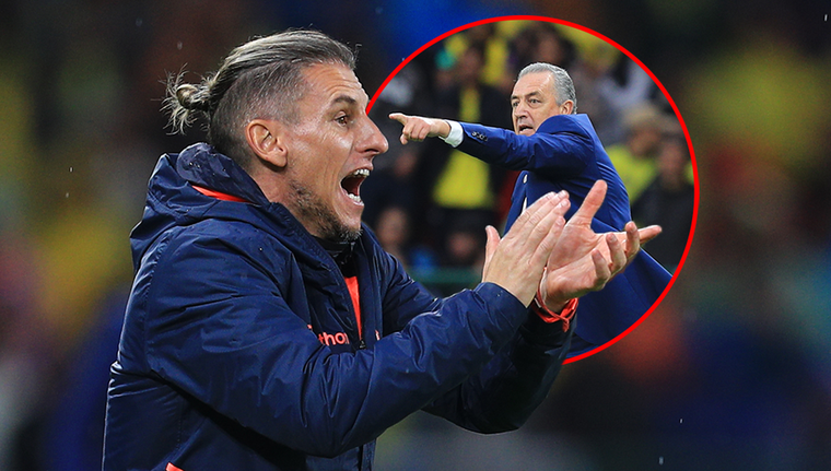 El DT enfrentó los micrófonos tras el empate como local.