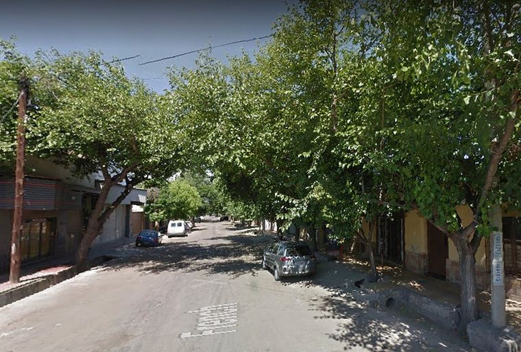 La zona donde se produjo el atraco