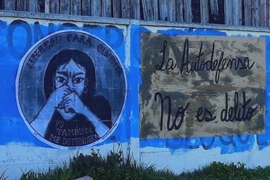 MDZol | El caso de Cynthia Concha recibió el respaldo de grupos de mujeres que defendieron su derecho a la legítima defensa Foto: CORTESÍA COLECTIVO LA VENTOLERA