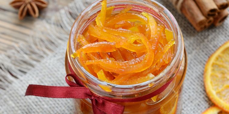 cáscaras de naranja confitadas Foto: pixabay