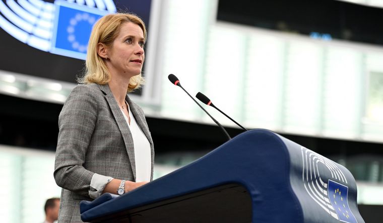 La Alta Representante de la Unión Europea, Kaja Kallas, busca cómo abordar a Gaza y su catástrofe. Foto Efe La Alta Representante de la Unión Europea, Kaja Kallas, busca cómo abordar a Gaza y su catástrofe. Foto Efe