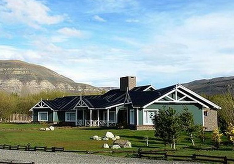 El Hotel Los Sauces, Casa Patagónica. Foto: web El Hotel Los Sauces, Casa Patagónica. Foto: web