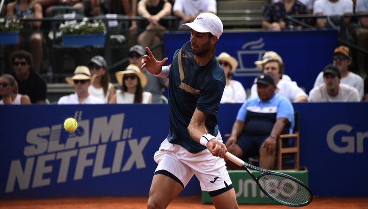 Facu Díaz Acosta, el gran campeón del Argentina Open. Foto: Juan Mateo Aberastain Zubimendi / MDZ