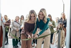 El momento de la inauguración de Sis Care. ¡No te pierdas los sociales, al final de la nota! Foto: Gentileza