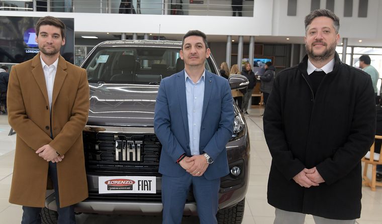 Supervisores del Plan Ahorro: Diego Tobares, Mauro Martínez y Juan Racconto. Supervisores del Plan Ahorro: Diego Tobares, Mauro Martínez y Juan Racconto.