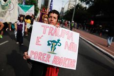 mujeres en america piden garantia a su derecho de un aborto legal, digno e igualitario