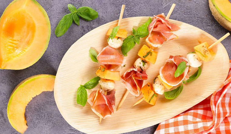 Jamón serrano con melón: receta clásica y refrescante Foto: Shutterstock