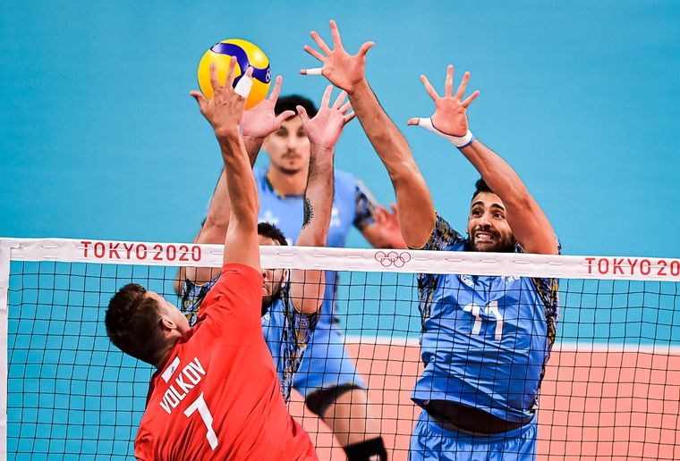 Argentina comenzó ganando pero se quedó con las manos vacías Foto: FeVA