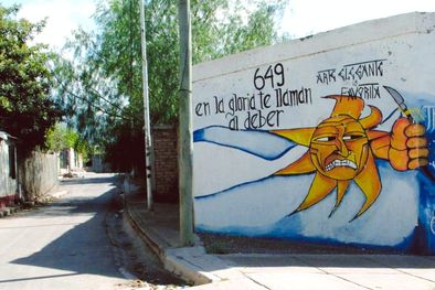 MDZol | Favorita Como en otros barrios de la periferia, los vecinos de La Favorita intentan optimizar recursos para combatir la pandemia. Foto: MDZ.