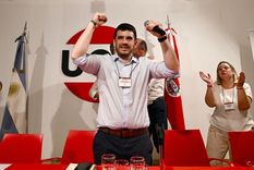 El intendente de Venado Tuerto y vicepresidente de la UCR santafesina, Leonel Chiarella, tras ser designado como nuevo titular del radicalismo nacional.