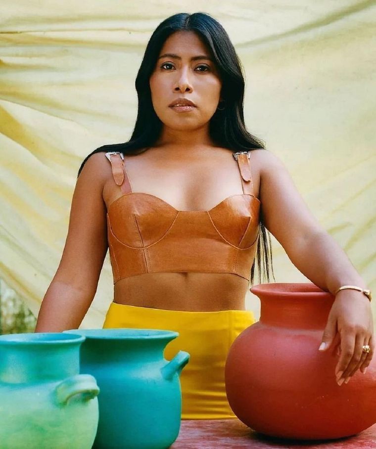 Yalitza Aparicio es una actriz y maestra de preescolar mexicana. Foto: ARCHIVO