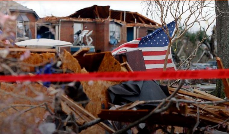 Las tormentas han sido más fuertes en Texas. Foto: EFE
