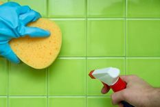 Este truco te ayudará a eliminar el sarro de los azulejos del baño Foto: Shutterstock