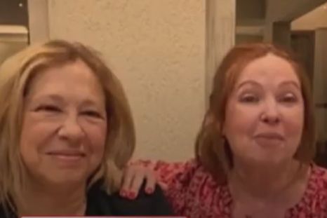 La actriz y su hermana. La actriz y su hermana.