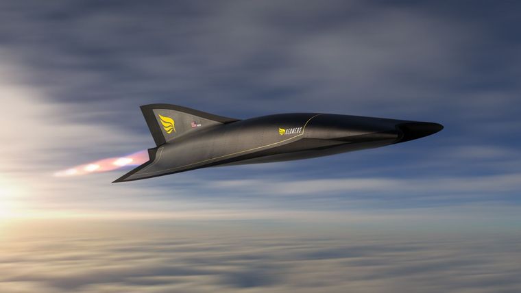 El avión hipersónico podrá cruzar el Atlántico en solo 1 hora Foto: Hermeus