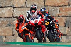 Entrenamientos libres del MotoGP. Foto: EFE Entrenamientos libres del MotoGP. Foto: EFE
