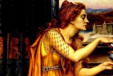 Esta imagen de la artista Evelyn De Morgan parece ilustrar la historia de Gulia Tofana, aunque en realidad su título es Poción de Amor, algo que quizás también les habría servido a algunas de las mujeres que usaron Aqua Tofana.