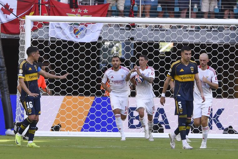 Ángel Dí María y su gol a Boca: ¿festejo o pedido de disculpas?