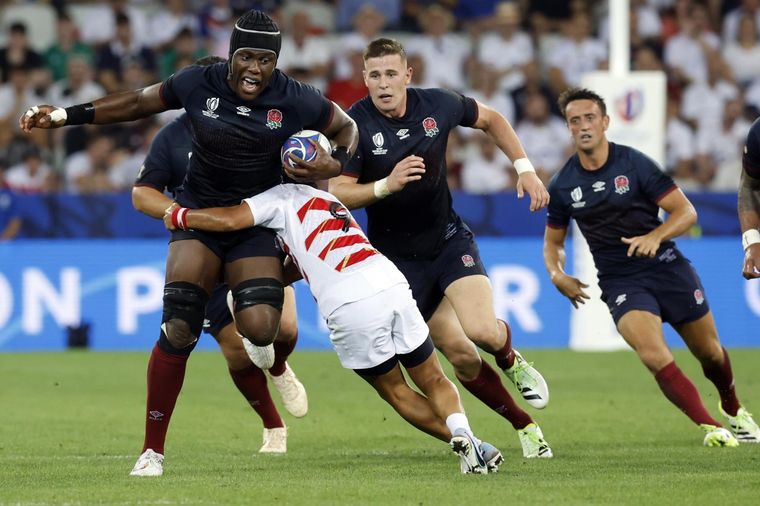 Inglaterra y una contundente victoria ante Japón para ser líder del grupo de Los Pumas Foto: EFE