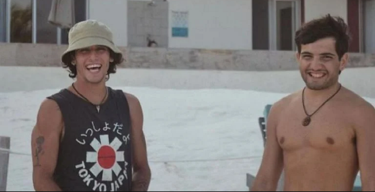 Benjamín Gamond y Santiago Lastra, dos de las tres víctimas Foto: Gentileza