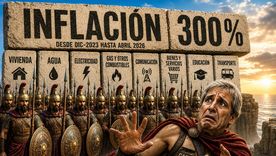 La inflación acumulada en la era Milei superó el 300%.