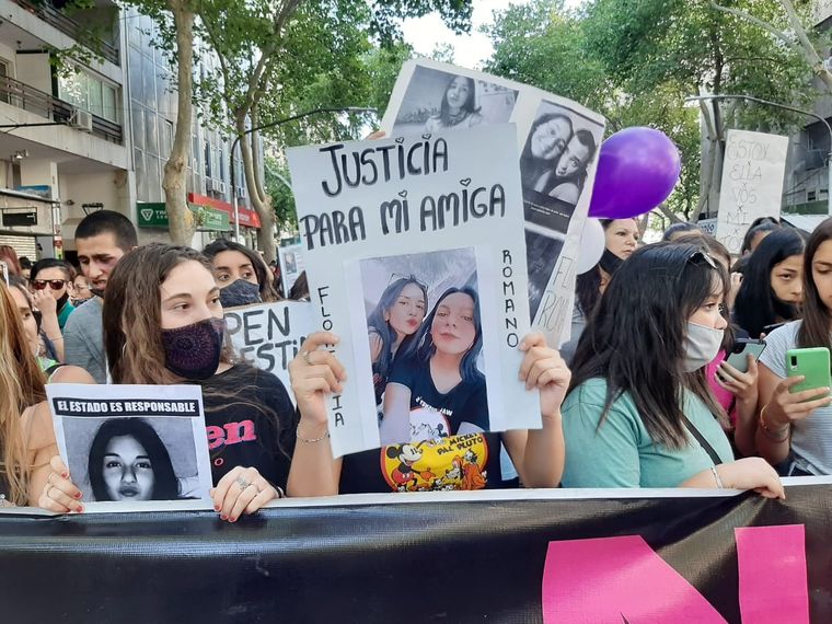El año pasado, el femicidio de Florencia Romano despertó ira en muchas mujeres que sintieron que el Estado no las protege Foto: MDZ