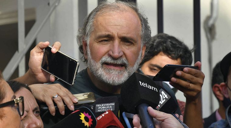 Eduardo Belliboni, líder del Polo Obrero Foto: Télam