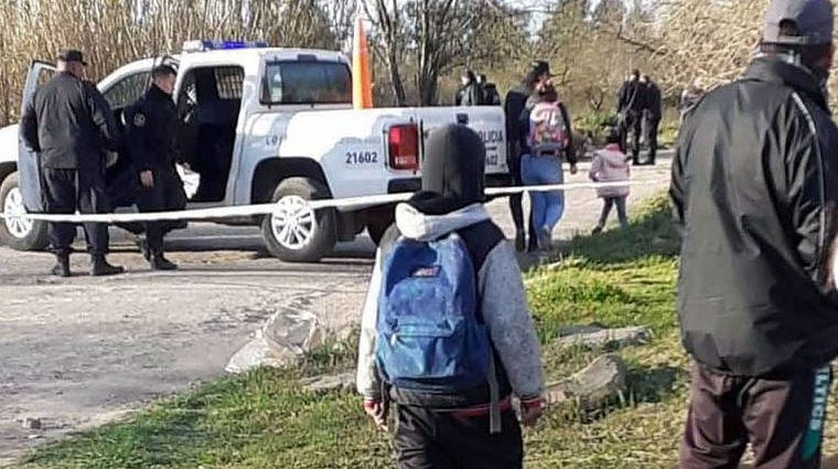 Policía Científica en el lugar del hecho Foto: MerloGba (Imagen Ilustrativa)