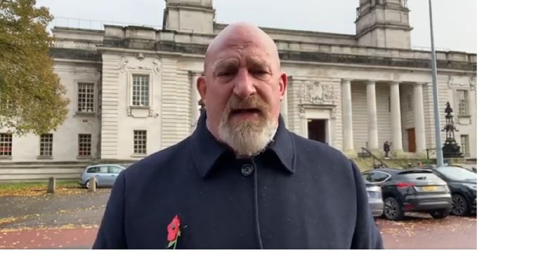 El periodista no se aguardó nada. Foto: Captura