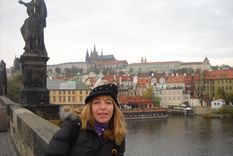 En Praga. Foto: Roxana Badaloni
