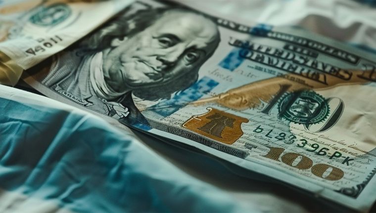 Avanza el blanqueo de capitales en el país. Foto: Imagen generada con IA