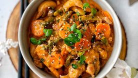 Admira este exquisito pollo al curry, una receta tailandesa super deliciosa ¡te encantará!