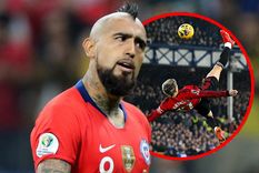 El chileno habló del golazo del delantero argentino.