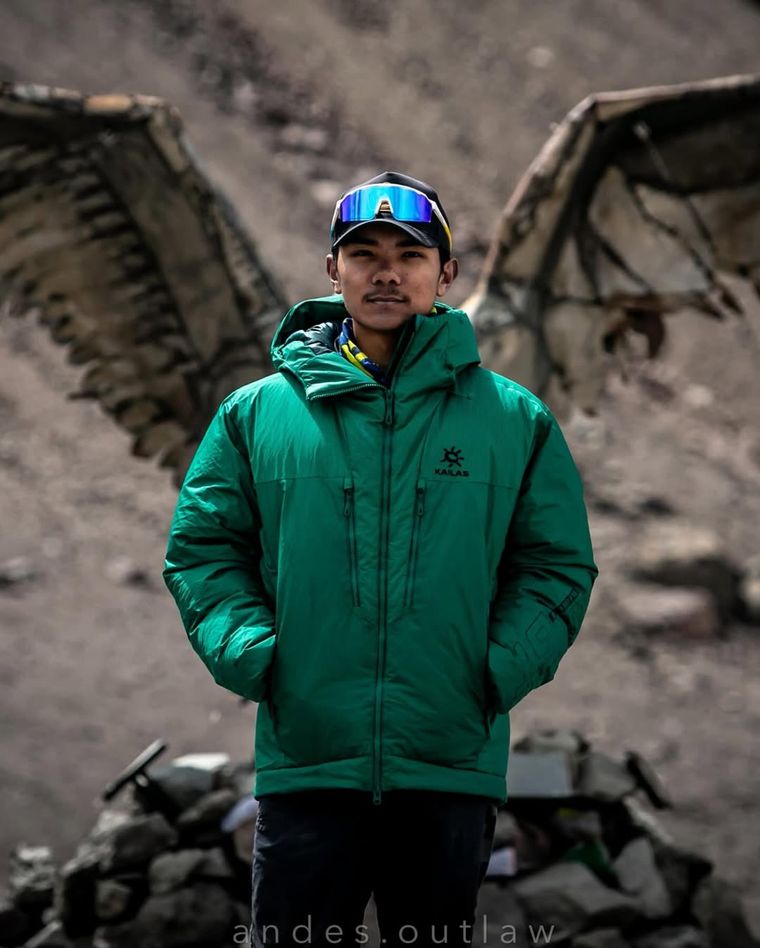 Hizo cumbre en el Aconcagua.