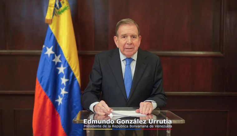 Edmundo González Urrutia es reconocido como el legítimo ganador de las elecciones en Venezuela Foto: EFE