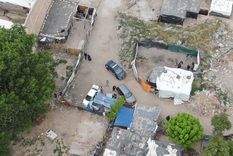 Los allanamientos contaron con apoyo aéreo de los drones de la División VANT. Los allanamientos contaron con apoyo aéreo de los drones de la División VANT.