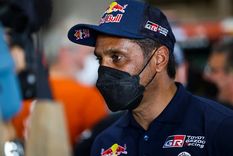 Nasser habló luego del tramo que finalizó en Wadi Ad Dawasair. Foto: @TGRSouthAfrica