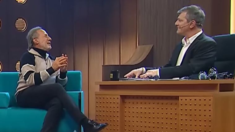 Guillermo Francella fue el primer invitado a Otro día perdido.