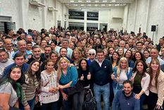 La Unión Mendocina se reunió este martes Foto: Twitter Omar De Marchi