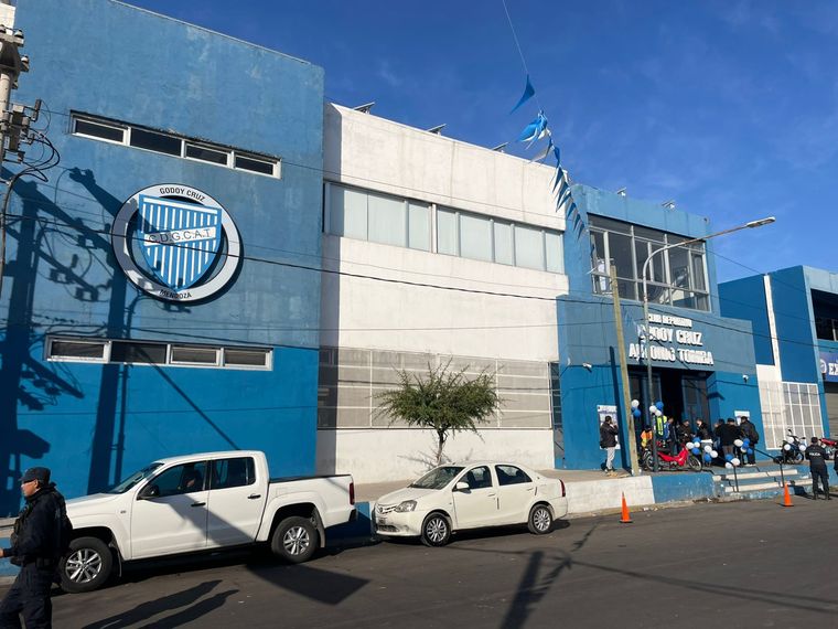 Los socios de Godoy Cruz votarán en la sede de calle Balcarce.&nbsp;