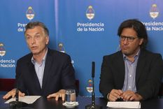 Mesa. Mauricio Macri y Germán Garavano Foto: Noticias Argentinas