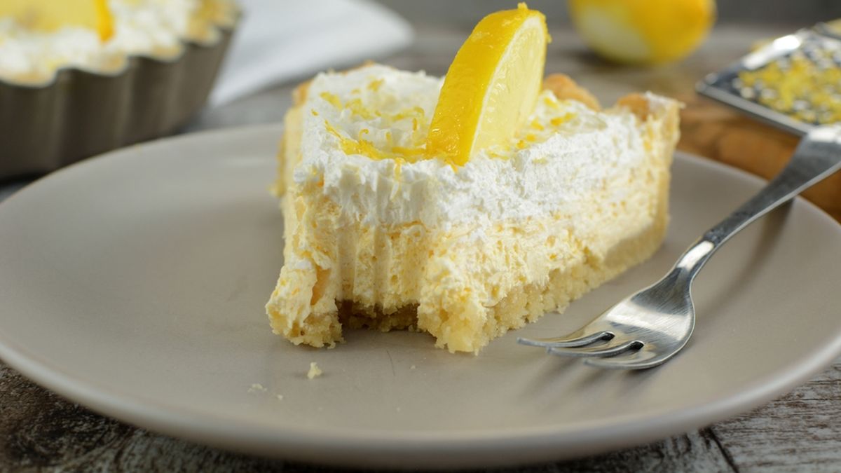 Irresistible receta de pie de limón keto: sin azúcar y bajo en carbohidratos.