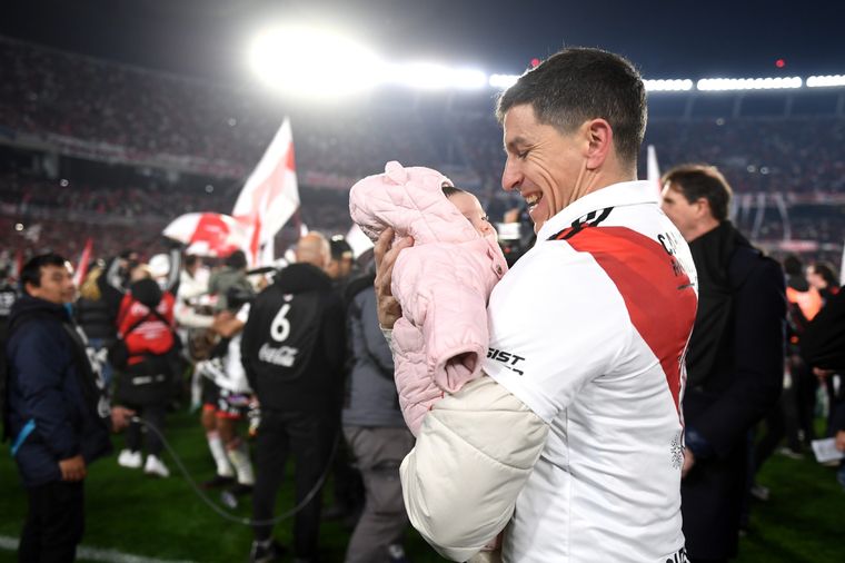 El mediocampista sumó una nueva estrella en su carrera. Foto: Télam