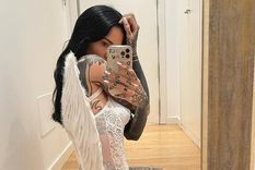 Cande Tinelli se volvió viral por la publicación en pijama y al natural. Foto: Instagram @candelariatinelli.