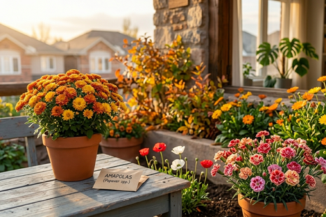 Flores para el otoño. Fuente: IA Gemini. Flores para el otoño. Fuente: IA Gemini.