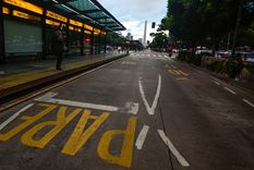 El paro de colectivos se da luego de una negociación trunca entre la UTA con el Gobierno y las empresas de transporte. Foto: Juan Mateo Aberastain/MDZ