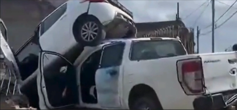 El hecho ocurrió en las calles Lope de Vega y Voguel, en Rafael Castillo.