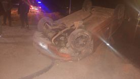 Así quedó el Peugeot 206 que protagonizó el accidente en El Pastal. Así quedó el Peugeot 206 que protagonizó el accidente en El Pastal.