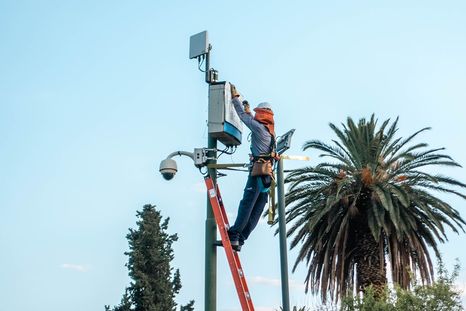 Las tareas de mantenimiento de Edemsa continúan este martes. Las tareas de mantenimiento de Edemsa continúan este martes.
